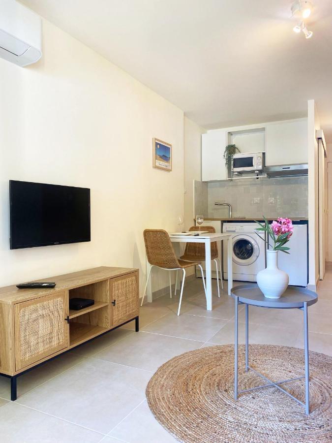 Studio Renove, 5Mn Plage, Terrasse, Clim, Velos سانت-ماندرييه-سور-مير المظهر الخارجي الصورة