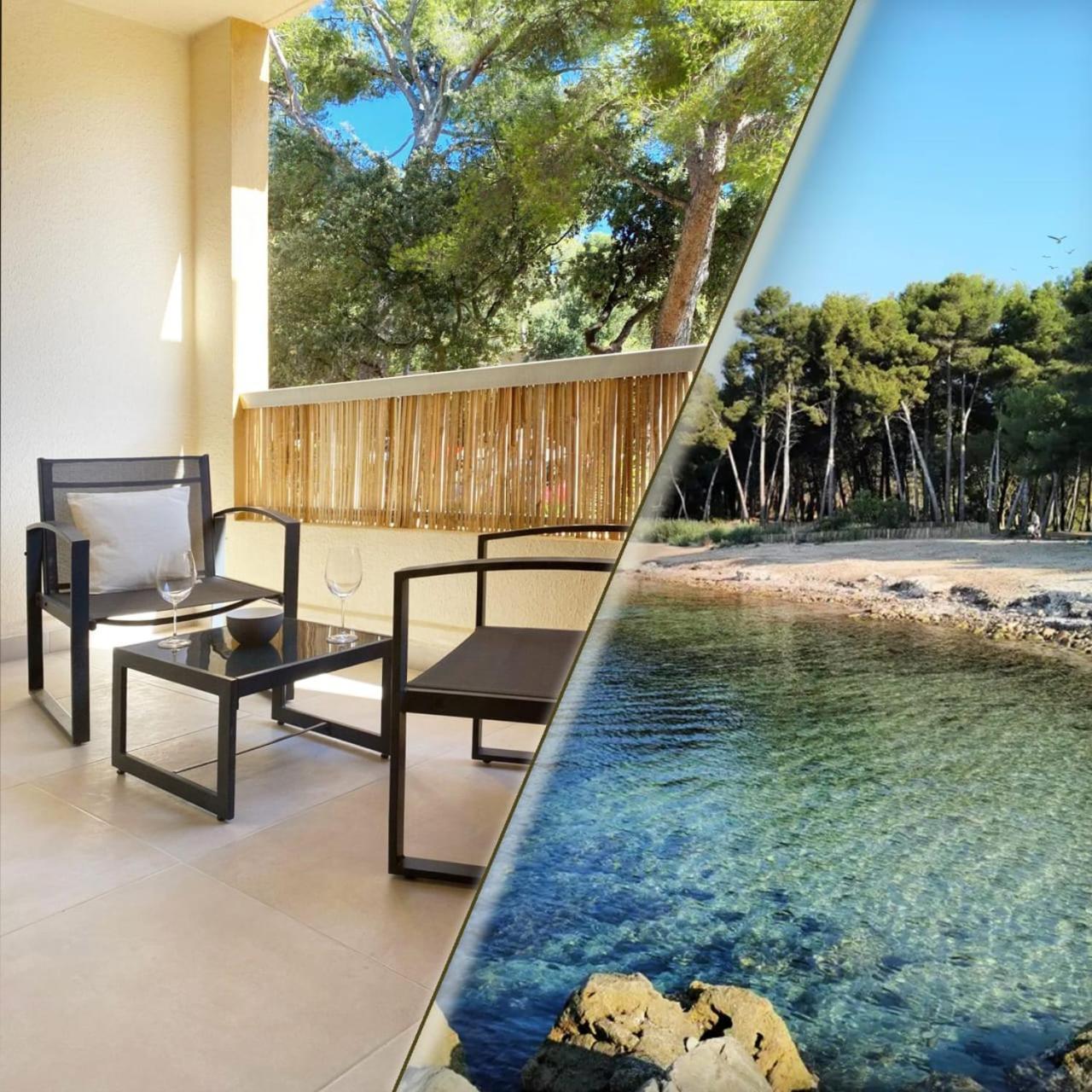 Studio Renove, 5Mn Plage, Terrasse, Clim, Velos سانت-ماندرييه-سور-مير المظهر الخارجي الصورة